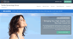 Desktop Screenshot of fairfaxgyngroup.com