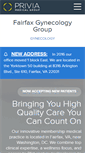 Mobile Screenshot of fairfaxgyngroup.com
